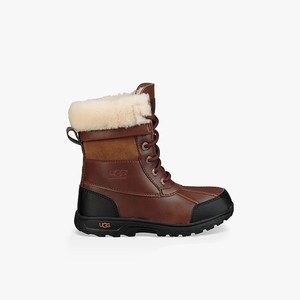 Ugg Butte II CWR Kids All-Weather Boots Brown (5304HUVJM)